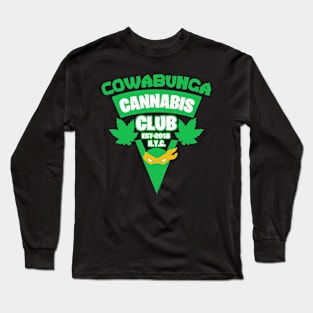 Cowabunga Cannabis Club Long Sleeve T-Shirt